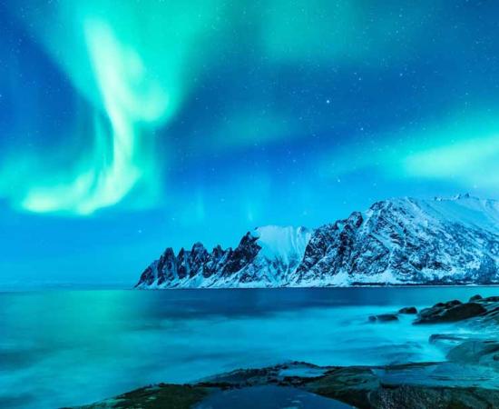 Magical landscape within the Arctic Circle. Source: Feel good studio / Adobe Stock