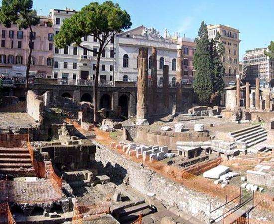 Area Sacra di Largo Argentina in Rome 