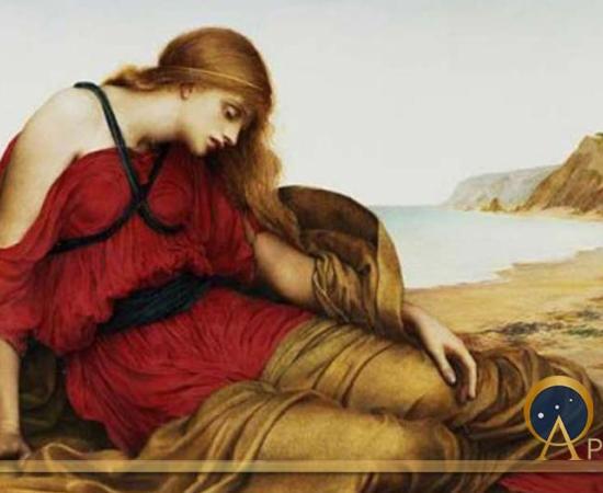 Ariadne in Naxos’ (1877) by Evelyn De Morgan. (Public Domain)