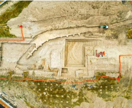 Ariel view of the Piazza San Giovanni in Laterano.  Source: Courtesy of the Italian Ministry of Culture