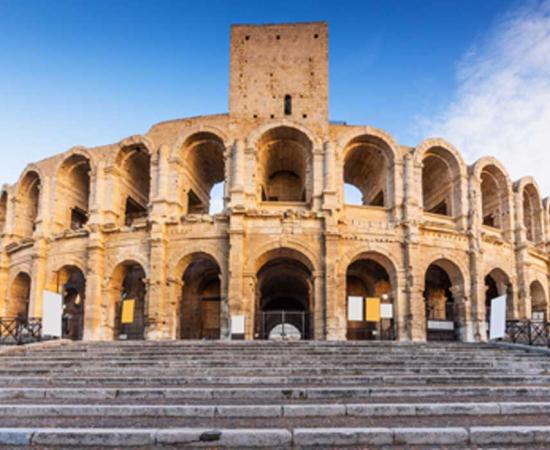 Arles Amphitheatre. Photo source: emperorcosar / Adobe Stock.