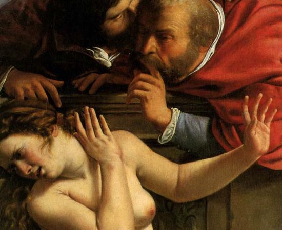 Susanna and the Elders, by Artemisia Gentileschi in 1610. Source: Public domain