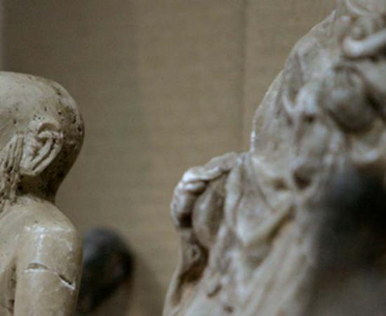 Some of the artefacts found after disappearing from the National Museum of Iraq. Ceerwan Aziz