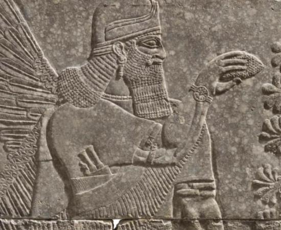 Assyrian artwork sold by Christies. 