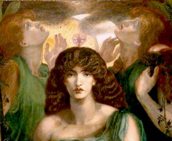 Detail of Painting ‘Astarte Syriaca.’