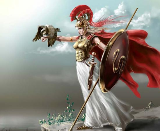 Athena, Goddess of Wisdom. Source: Геннадий Кучин / Adobe Stock