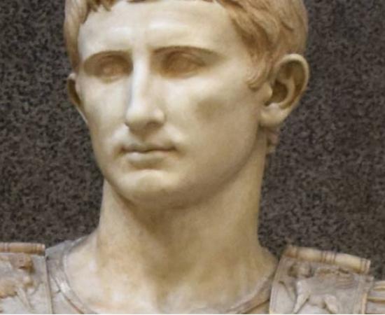 Augustus of Prima Porta.	Source: Vatican Museums/CC BY-SA 4.0