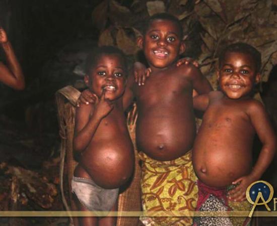 The Ba’Aka pygmies are on the brink of extinction. 