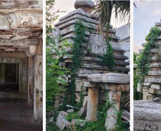 Badami Chalukya Temples dating back 1,300 years were unearthed in India.  Source: (Public Research Institute of History, Archaeology, and Heritage PRIHAH)