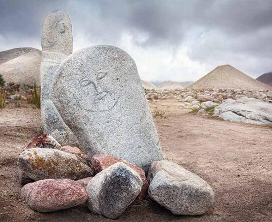 Representational image of Balbal statues in Kyrgyzstan. Source: pikoso.kz / Adobe Stock