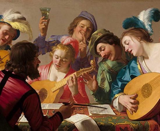 Gerard van Honthorst's 1623 painting ‘The Concert.’ 