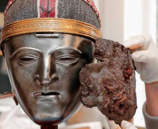 The rare 69-AD Batavian mask find. Source: City of Krefeld, Press, and Communications