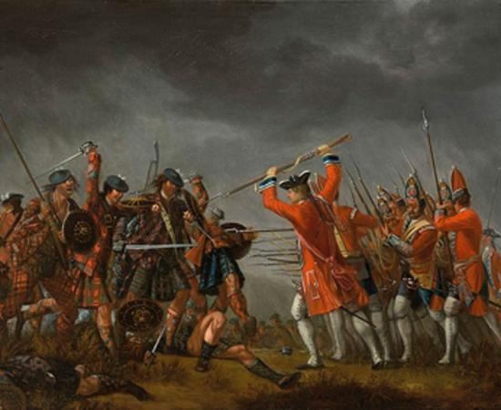 ‘The Battle of Culloden’ 1746 by David Morier. Source: Public Domain