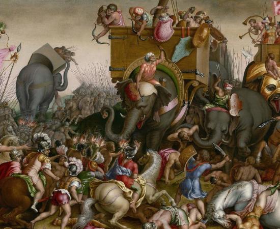 The Battle of Zama. Source: Art Institute of Chicago / Public domain