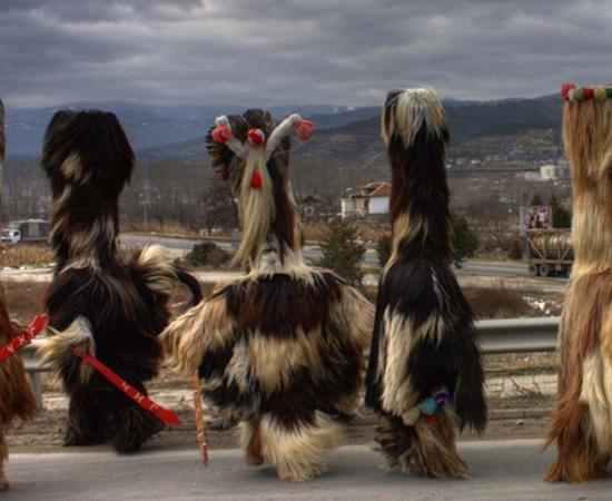 Kukeri is a type of wild man in Bulgaria. Rituals with this ‘beast’ are believed to scare away evil spirits.
