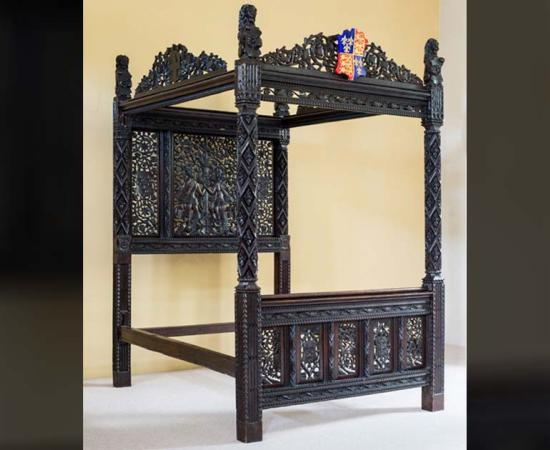 The bed could be a possible English National Treasure.