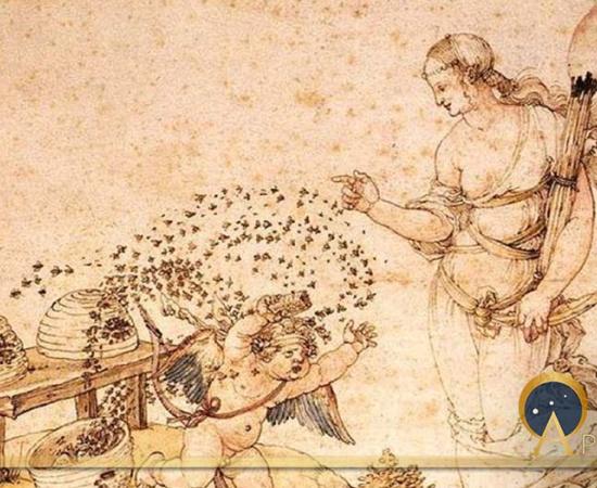 Cupid the Honey Thief by Albrecht Dürer (1514) Kunsthistorisches Museum (Public Domain)