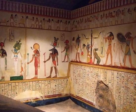 The rulers of the Oryx Nome created some elaborate tombs for themselves in Beni Hasan.