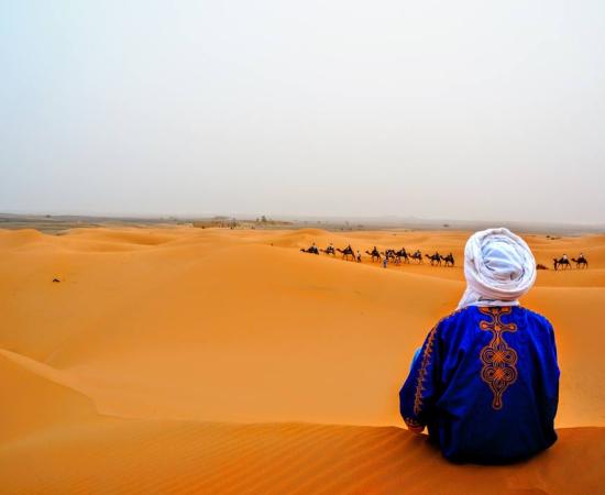 The Berbers, lords of the desert.