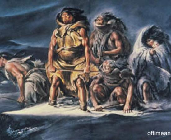 Crossing Beringian land bridge