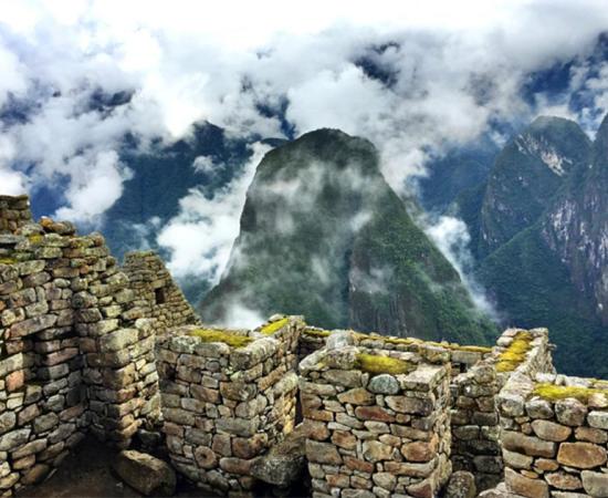 View at Machu Picchu, probably the most famous Inca settlement recorded by the big data archaeology model.          Source: fife76 / Public Domain