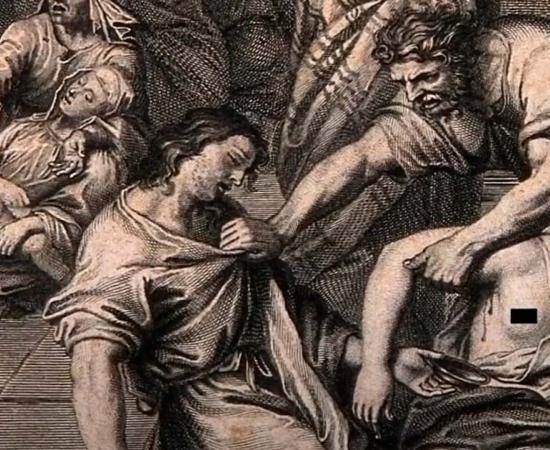 Body collector during the plague. Source: YouTube Screenshot / Weird History.