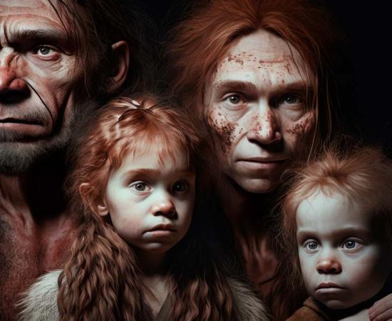Prehistoric family. Source: Rawf8 / Adobe Stock.