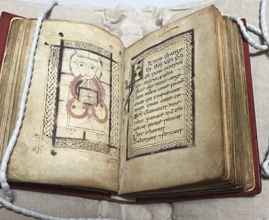 The Book of Deer contains notes in the margin which are the first written examples of Scottish Gaelic and hinted at the location of the monastery where they were written. Source: The Book of Deer Project