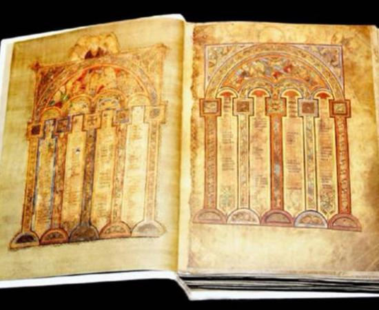 Image from The Book of Kells.