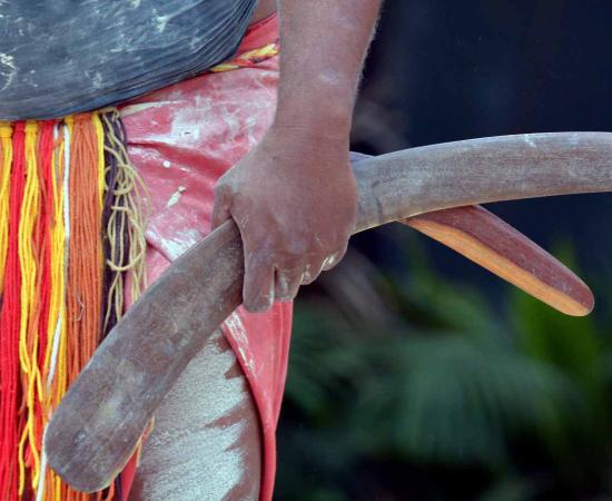 An Aboriginal boomerang, Australia. Source: Rafael Ben-Ari / Adobe Stock