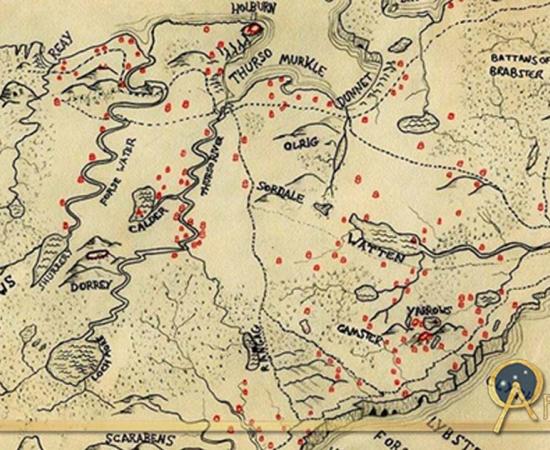 Map of Caithness detailing Iron Age brochs. (Courtesy of the Caithness Broch Project.)