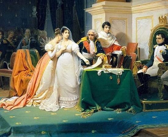 ‘The Divorce of the Empress Josephine’ (1843) by Henri Frédéric Schopin