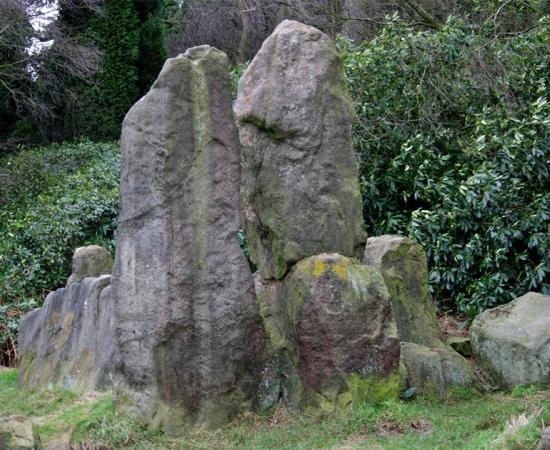 The Bridestones, several large stones            Source: Peel, M / CC BY-SA 4.0