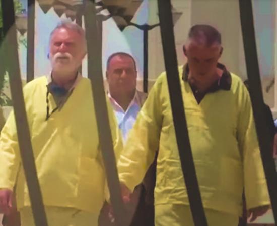 Jim Fitton, a retired British geologist on holiday, was sentenced to 15 years of prison in Iraq for antiquities smuggling.		Source: YouTube screenshot / itv News