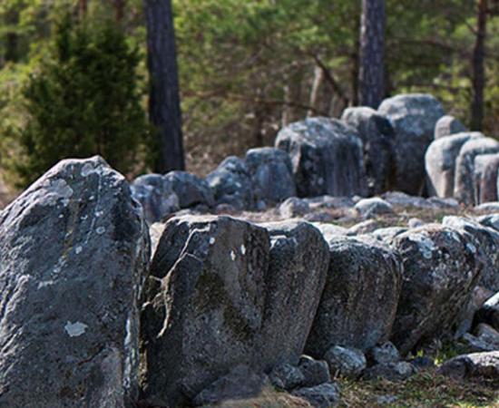 Tjelvar’s Grave – Ship-shaped stone setting burial site, Gotland