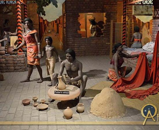  Indus Valley Diorama by Biswarup Ganguly