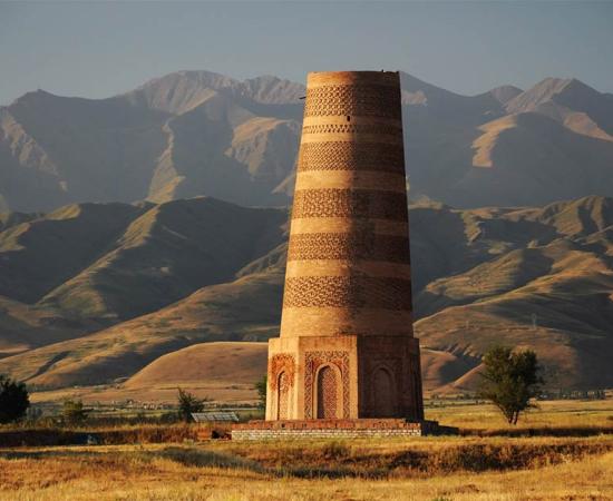 Burana tower located on famous Silk Road, Kyrgyzstan          Source: Pavel Svoboda / Adobe Stock
