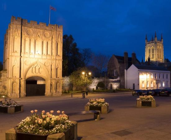 The gatehouse of Bury St Edmunds Abbey. Source: Charles / Adobe Stock.