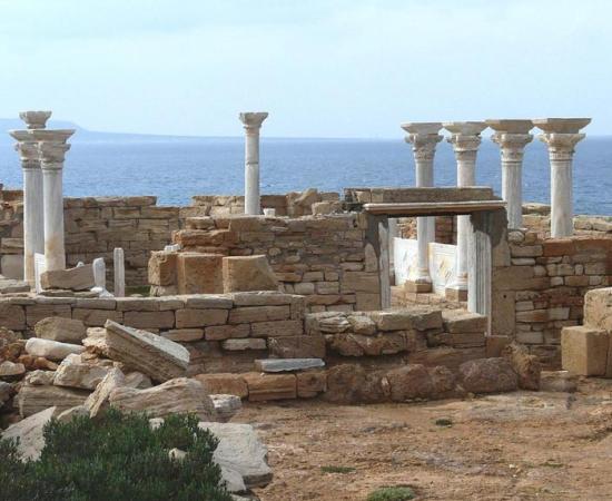A Byzantine Catholic church, like this one in Athrun, Libya, will be reconstructed in England.