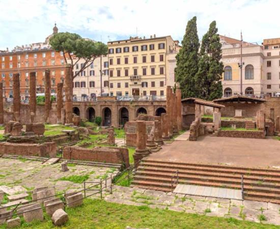 Largo di Torre Argentina square in Rome, Italy. Source: Pino Pacifico/Adobe Stock