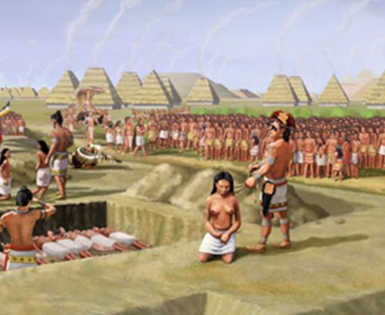 Mound 72 mass sacrifice of 53 young women at Cahokia 
