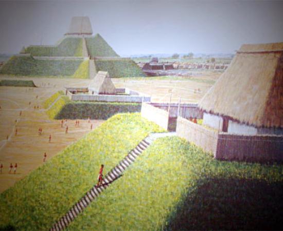 Ancient city of Cahokia
