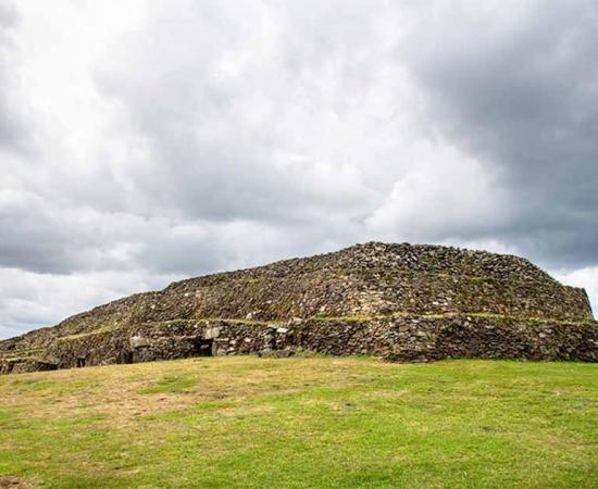 The Cairn of Barnenez in Brittany, France. Source: Eve / Adobe Stock