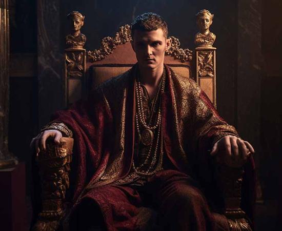 Legend has it that in his madness, Caligula declared war on the sea. Source: Iva / Adobe Stock 