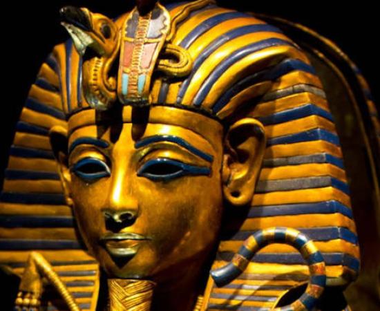 A canopic coffinette of king Tutankhamun of the 18th dynasty of Egypt from the 14th century BC