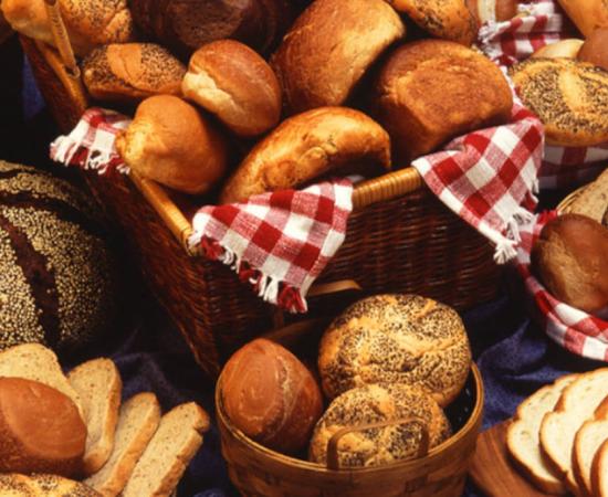 Leavened wheat bread, consumed since the time of Ancient Egypt and Babylon