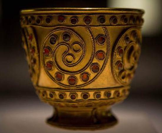 Trialeti Gold Goblet from ancient Georgia, 1700 – 1500 BC, when gold was still in fashion in every way.		Source: Steve Batiuk / ASOR Photo Collection