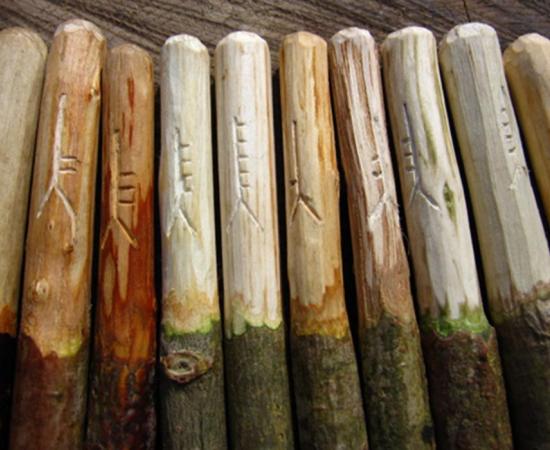 Ogham sticks 
