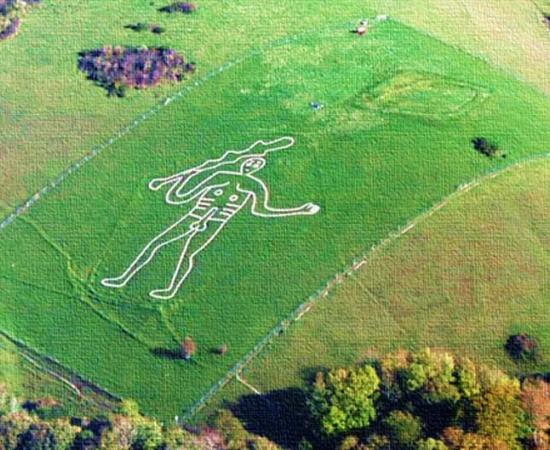 National Trust archaeologists have finally determined the age of the Cerne Abbas Giant in Dorset, England using snail shells and the ancient Abbas Abbey “next door.” But questions remain.					Source: PeteHarlow / CC BY-SA 3.0