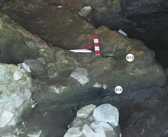 İnönü Cave archaeological excavation site in Turkey's Zonguldak province. 